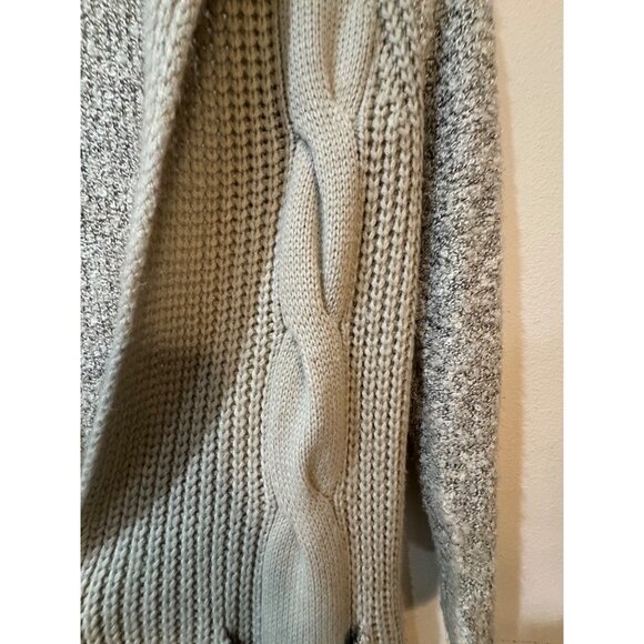 Candie's Knit Cardigan Light Gray Comfy Sweater - Picture 5 of 5